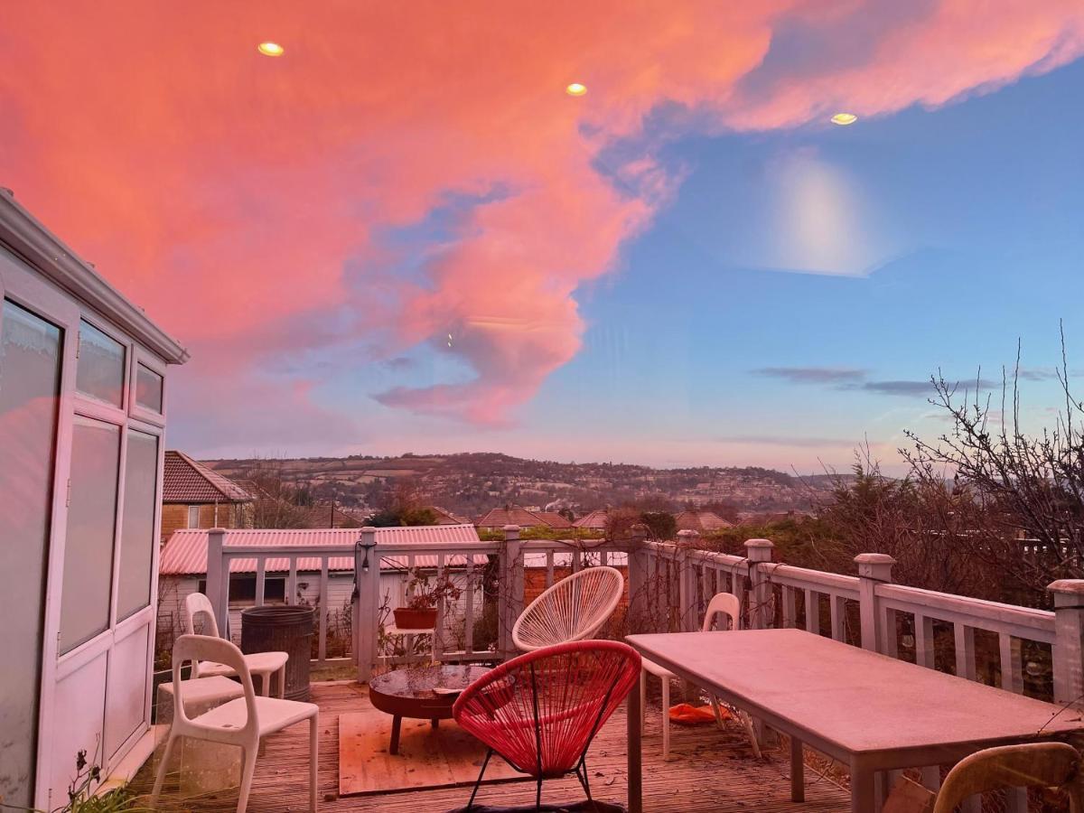 Artist'S Home With Views Over Bath Bagian luar foto